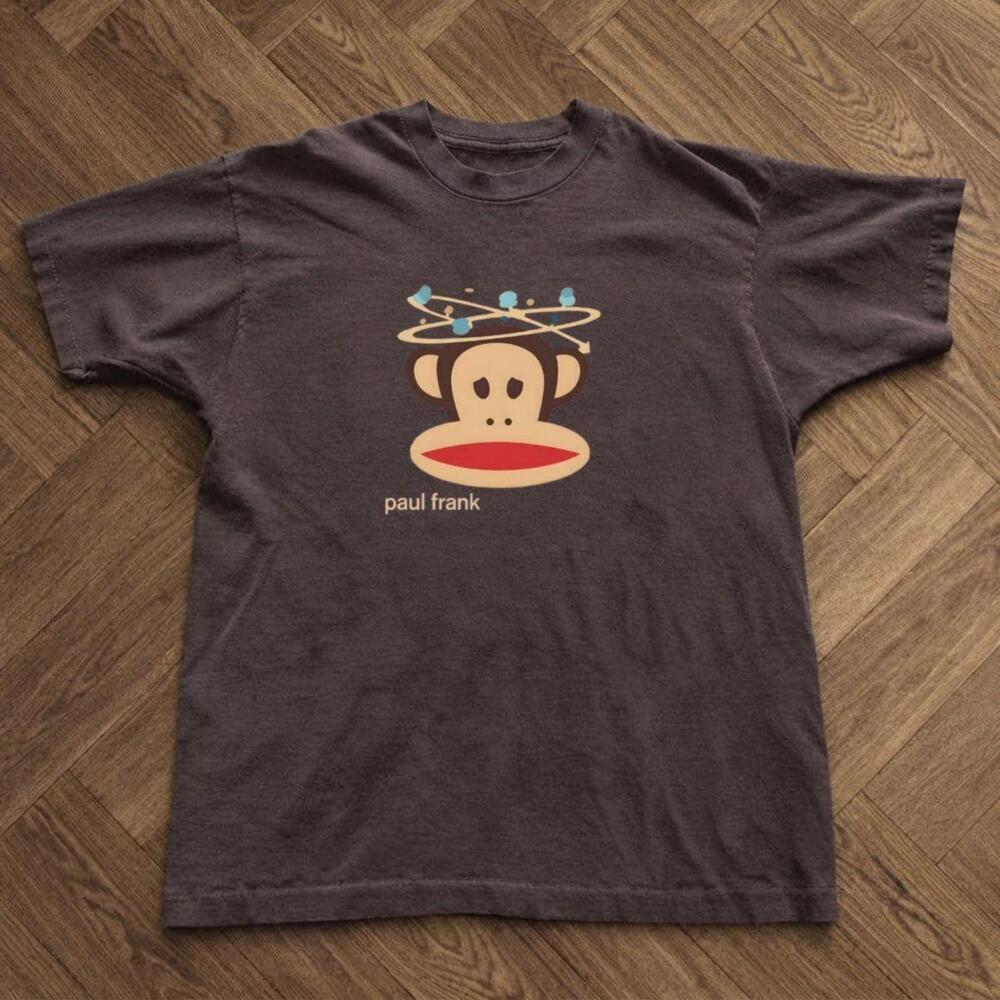 Paul Frank Julius Monkey Space Orbit Brown Tee